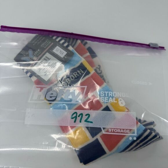 NWT Blue Q Mens Crazy Stubborn Crew Socks - Picture 7 of 7